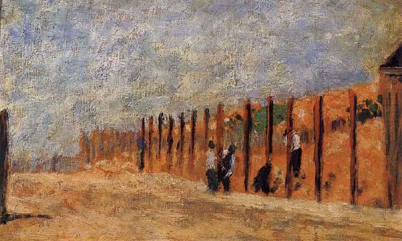 Piling Farmer, Georges Seurat